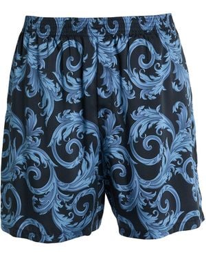 Versace Shorts & Bermuda Shorts Polyester - Blue