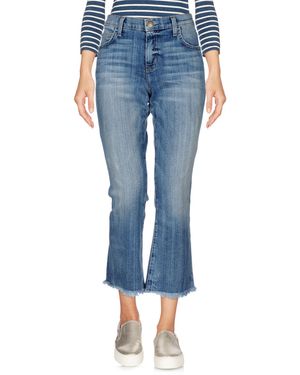 Current/Elliott Denim Cropped - Blue