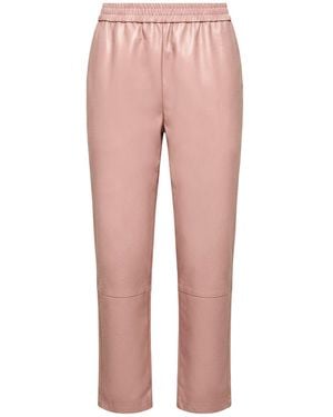 ViCOLO Pants Polyurethane, Viscose - Pink