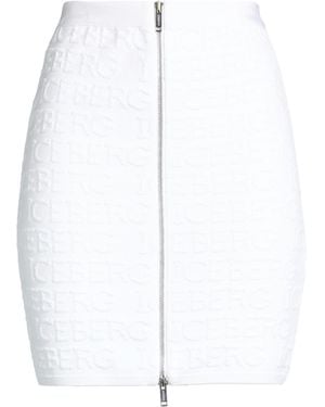 Iceberg Mini Skirt Polyamide, Cotton, Viscose, Elastane - White