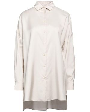Agnona Shirt Silk, Wool - White