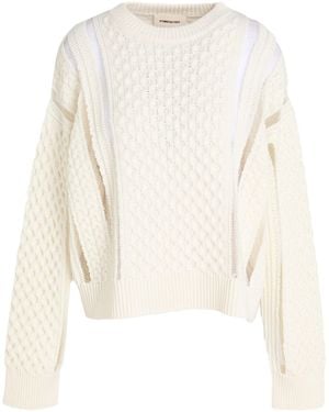 ATOMOFACTORY Pullover - Weiß