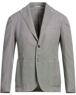 L.B.M. 1911 Blazer Cotton, Polyamide, Elastane - Grey