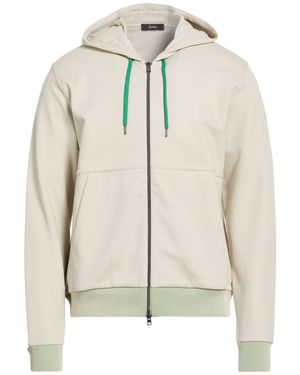 Herno Sweatshirt Cotton, Polyester, Elastane - Natural