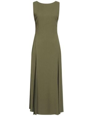 Fendi Military Maxi Dress Viscose - Green