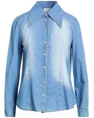 Motel Denim Shirts - Blue