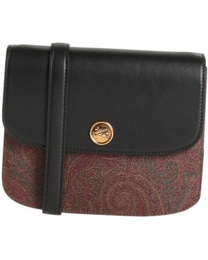 Etro Cross-Body Bag Cotton, Polyester, Calfskin - Black