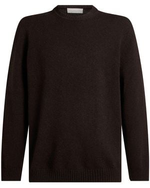 LUIGI GENTILE Jumper Wool - Black