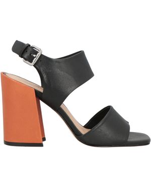 Unique Sandals Leather - Black