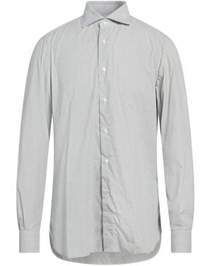 Isaia Shirt Cotton - Grey