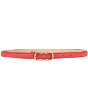 Agnona Belt Leather - Red