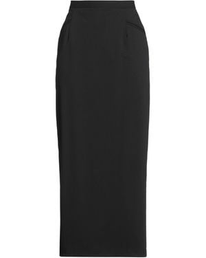 Dixie Maxi Skirt Polyester, Viscose, Wool, Elastane - Black
