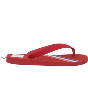 Thom Browne Thong Sandal - Red