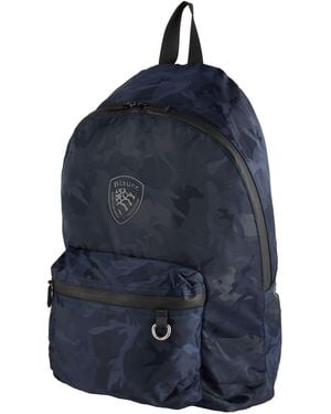 Blauer Backpack Textile Fibers - Blue