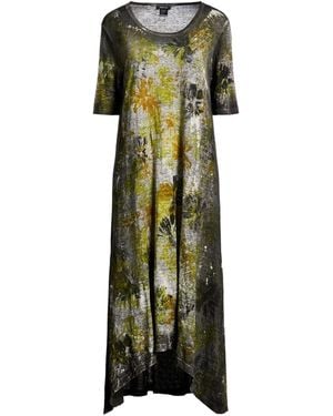 Avant Toi Midi Dress Linen - Green