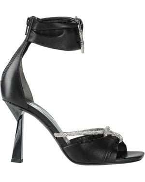 Aniye By Sandals Leather - Black
