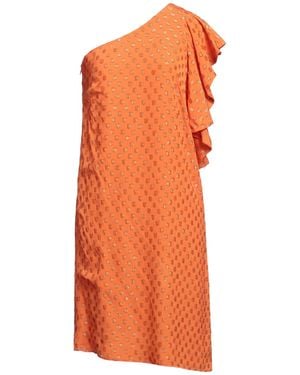 L'Autre Chose Midi Dress - Orange