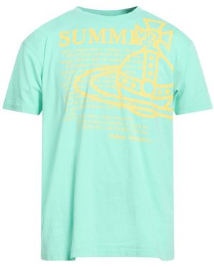 Vivienne Westwood T-Shirt Cotton, Elastane - Blue