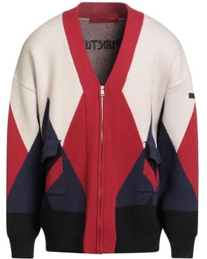 Acupuncture Cardigan - Red