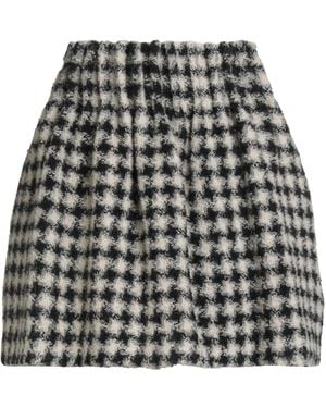 Rochas Mini Skirt - Gray