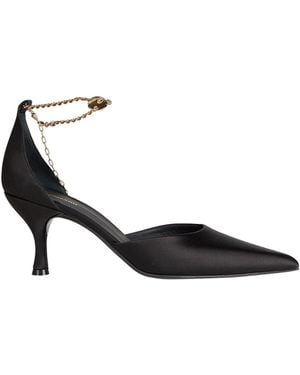 Ferragamo Court Shoes Textile Fibres - Black