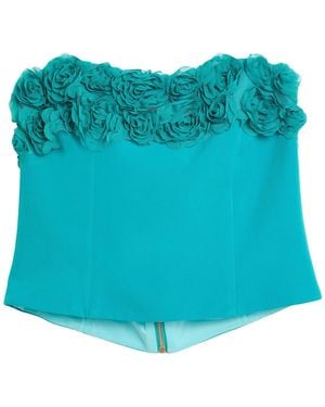 CAMILLA Top Polyester, Elastane - Blue