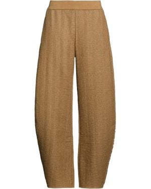 Uma Wang Camel Pants Virgin Wool, Alpaca Wool, Wool, Polyamide, Cotton - Natural