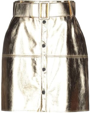 MSGM Gonna midi - Metallizzato