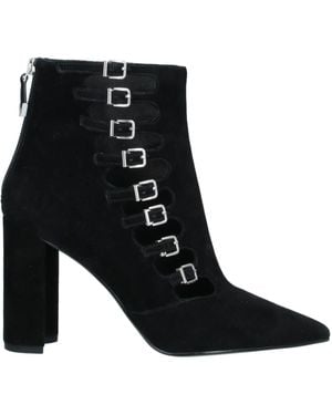 What For Ankle Boots Leather - Black