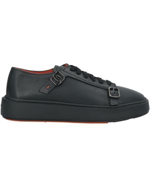 Santoni Trainers - Black