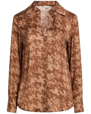 Manila Grace Shirt Viscose - Brown