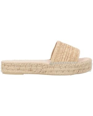 Manebí Sand Espadrilles Natural Raffia