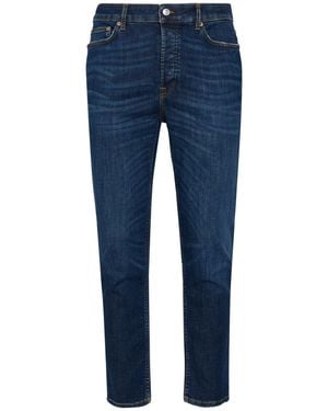 Department 5 Jeans Cotton, Elastomultiester, Rubber - Blue