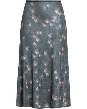 Siyu Midi Skirt Viscose, Elastane - Gray