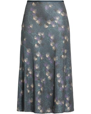 Siyu Midi Skirt Viscose, Elastane - Gray
