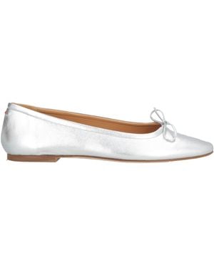 Aeyde Ballet Flats Leather - White