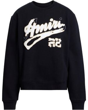 Amiri Sweatshirt Cotton - Blue