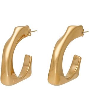 Colville Earrings Metal - Metallic