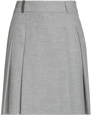 Peserico Mini Skirts - Grey