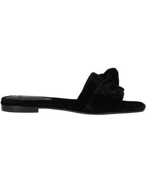 Alexandre Birman Sandals Textile Fibres - Black