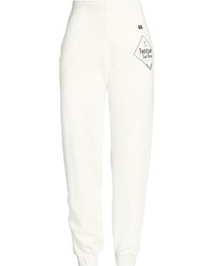 Wales Bonner Pants Cotton, Recycled Polyester - White