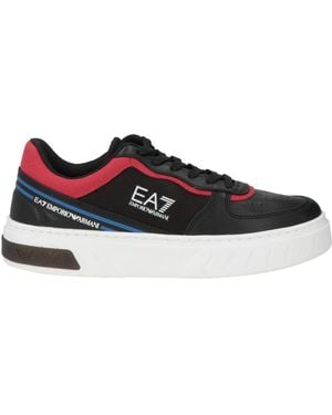 EA7 Sneakers Polyamide, Polyester, Polyurethane - Black