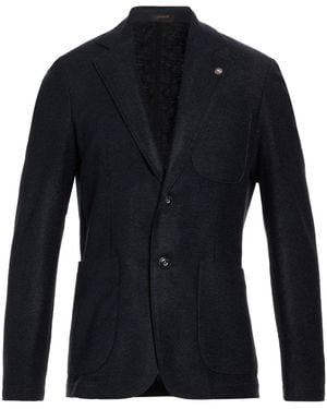 Officina 36 Blazer Acrylic, Polyester, Wool - Blue