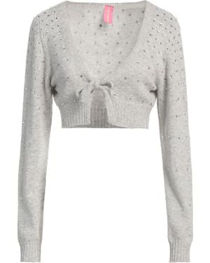 Pink Memories Cardigan - Gray