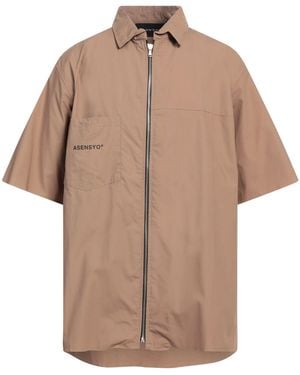ASENSYO Shirt Cotton - Natural