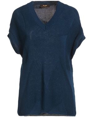 Moorer Sweater Cotton - Blue