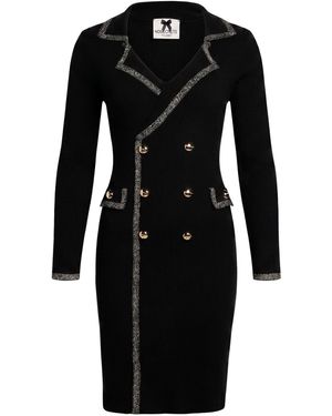 No Secrets Mini Dress - Black
