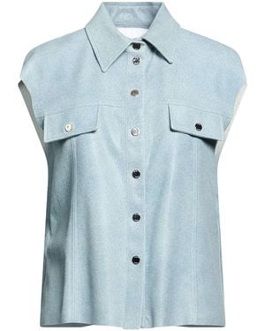 DROMe Sky Vest Lambskin - Blue