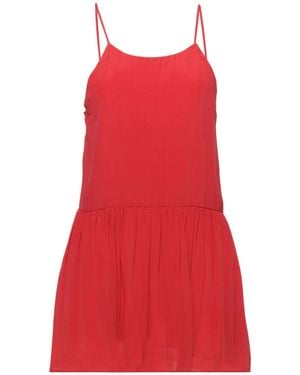 SOLOTRE Top Acetate, Silk - Red