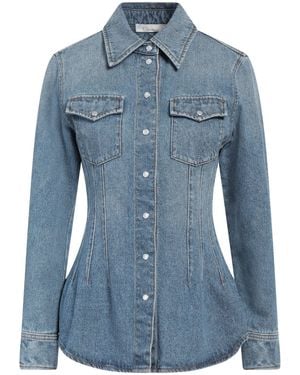 Chloé Denim Shirt Cotton, Hemp - Blue